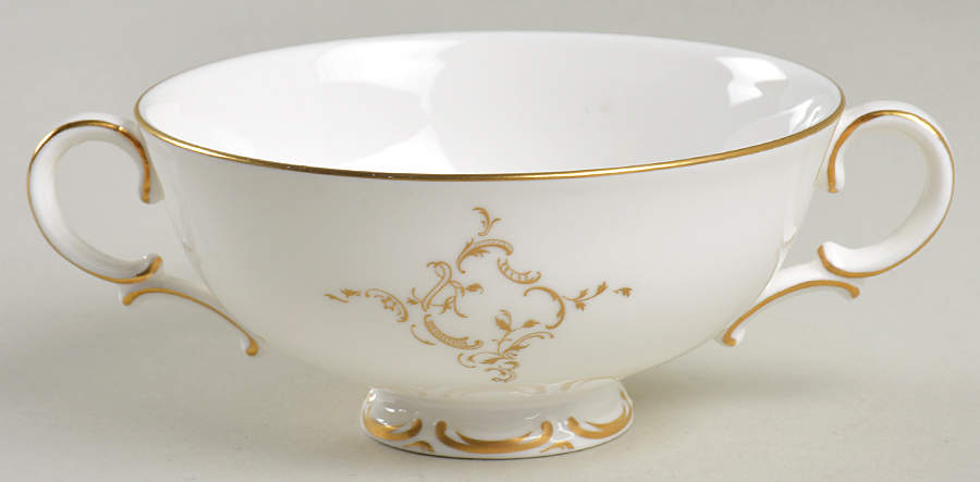 Monteigne Footed Cream Soup Bowl by Royal Doulton-1