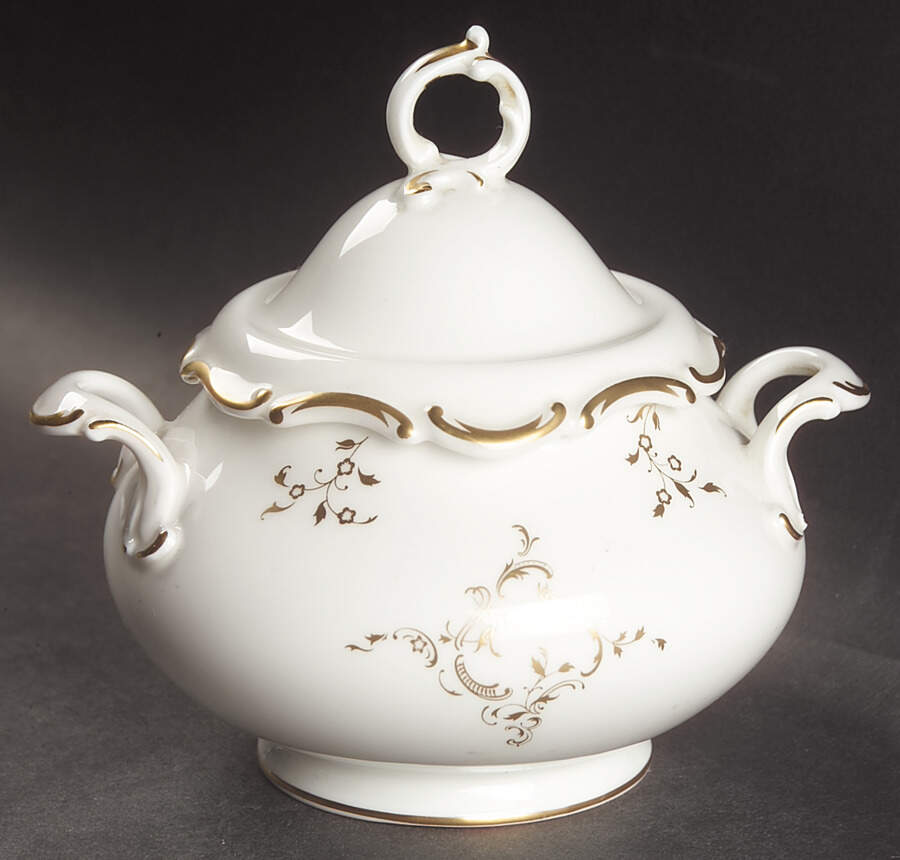 Monteigne Sugar Bowl & Lid by Royal Doulton-1