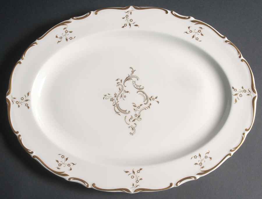 Monteigne 16" Oval Serving Platter by Royal Doulton-1