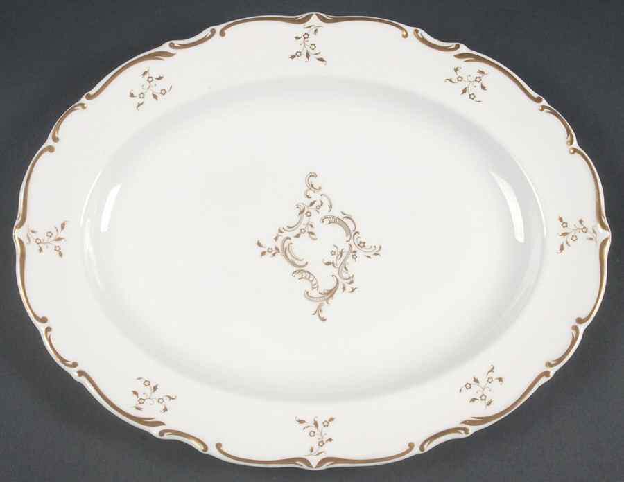 Monteigne 13" Oval Serving Platter by Royal Doulton-1