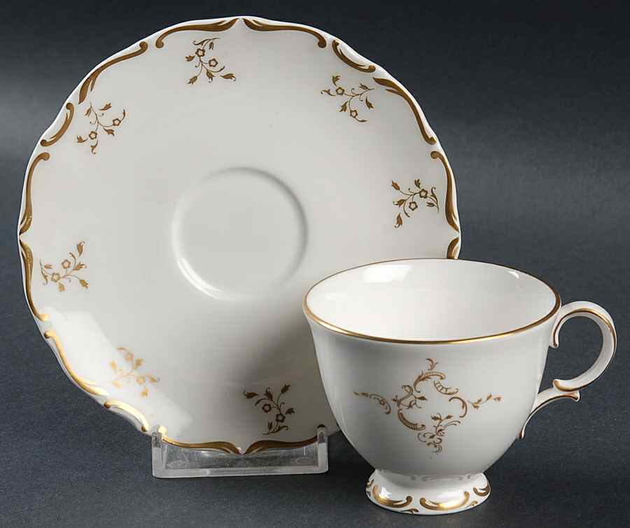 Monteigne Footed Demitasse Cup & Saucer Set by Royal Doulton-1