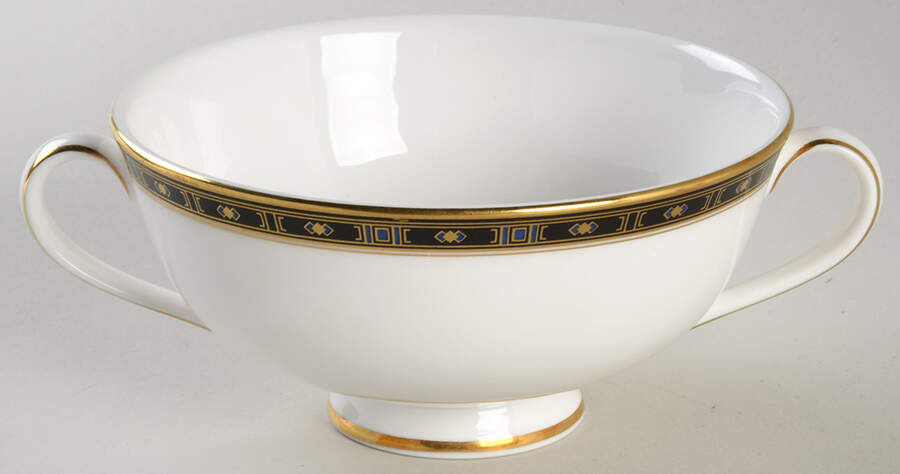 Monaco Footed Cream Soup Bowl by Royal Doulton-1