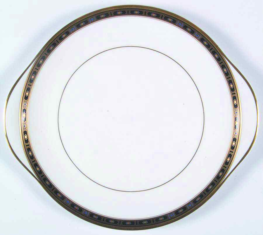 Monaco Handled Cake Plate by Royal Doulton-1