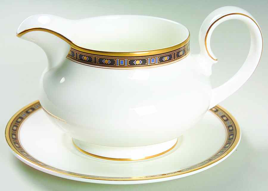 Monaco Gravy Boat & Underplate by Royal Doulton-1