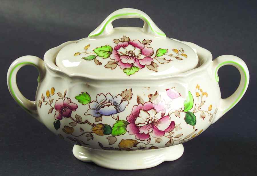 Monmouth Sugar Bowl & Lid by Royal Doulton-1