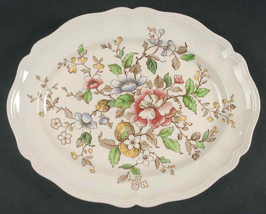 Monmouth 13" Oval Serving Platter by Royal Doulton-1