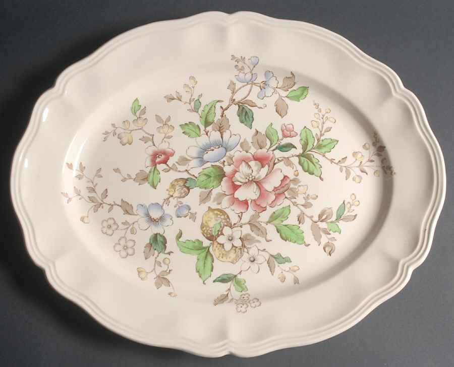Monmouth 17" Oval Serving Platter by Royal Doulton-1