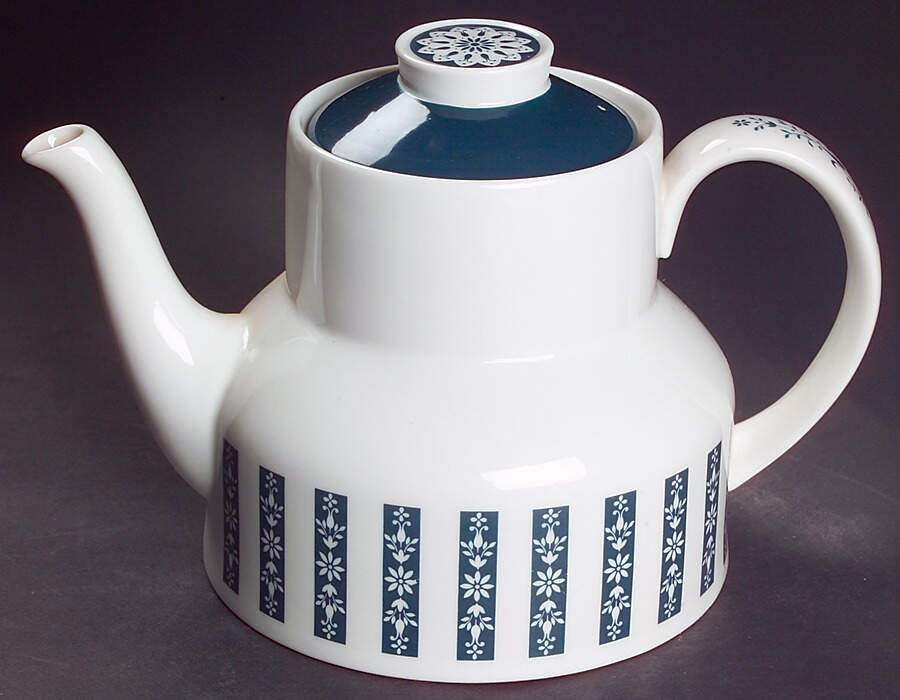 Moonstone Teapot & Lid by Royal Doulton-1