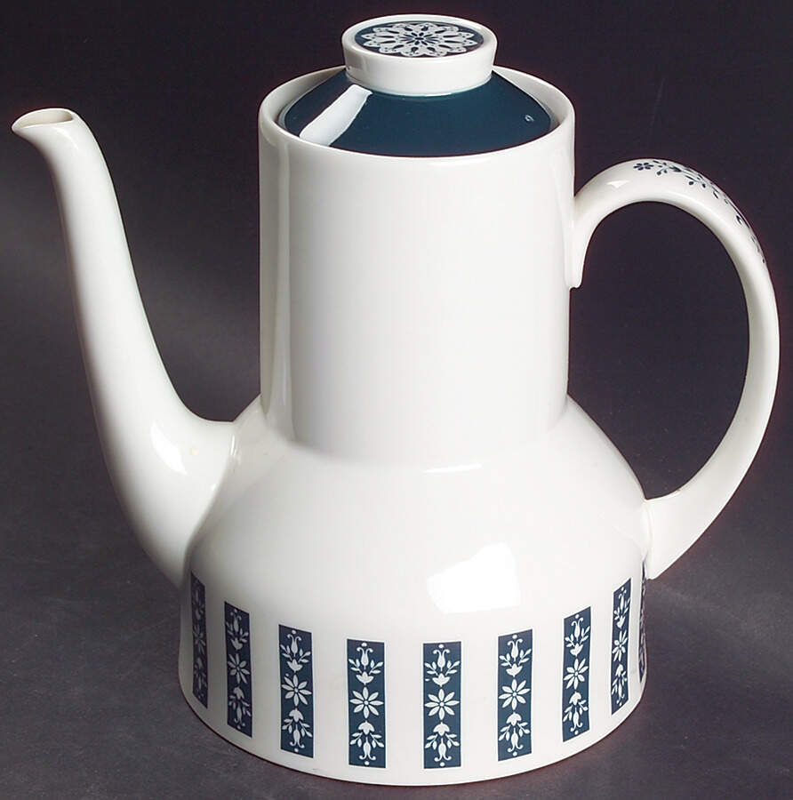 Moonstone Coffee Pot & Lid by Royal Doulton-1