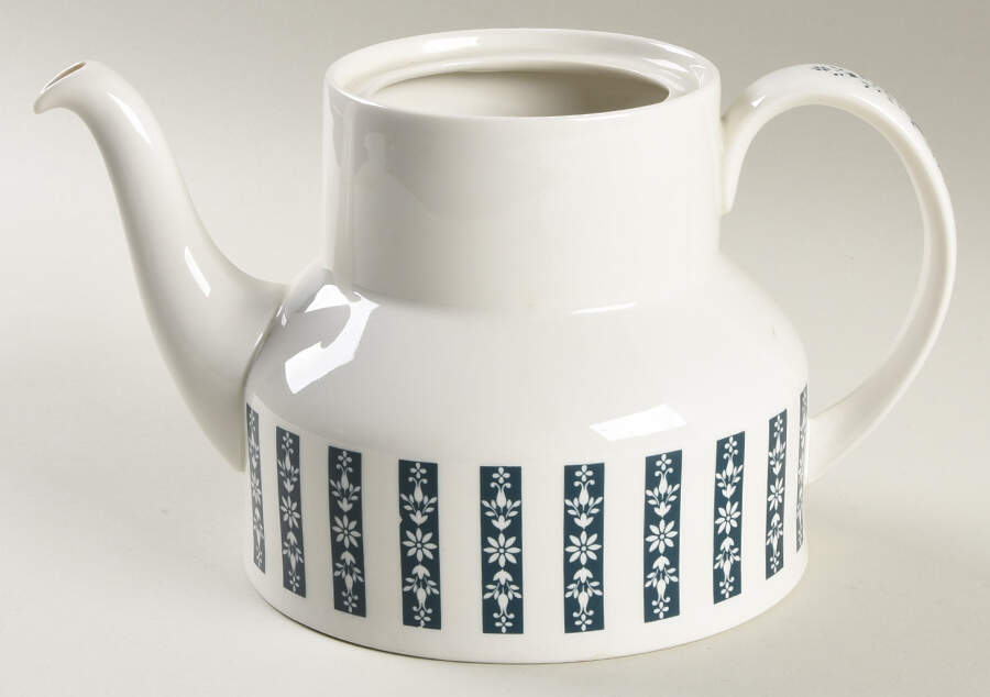 Moonstone Teapot No Lid by Royal Doulton-1