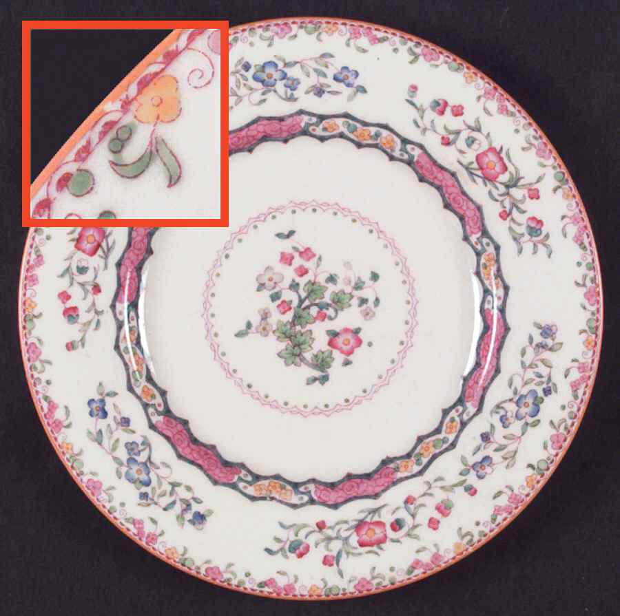 Morella Pink Luncheon Plate by Royal Doulton-1