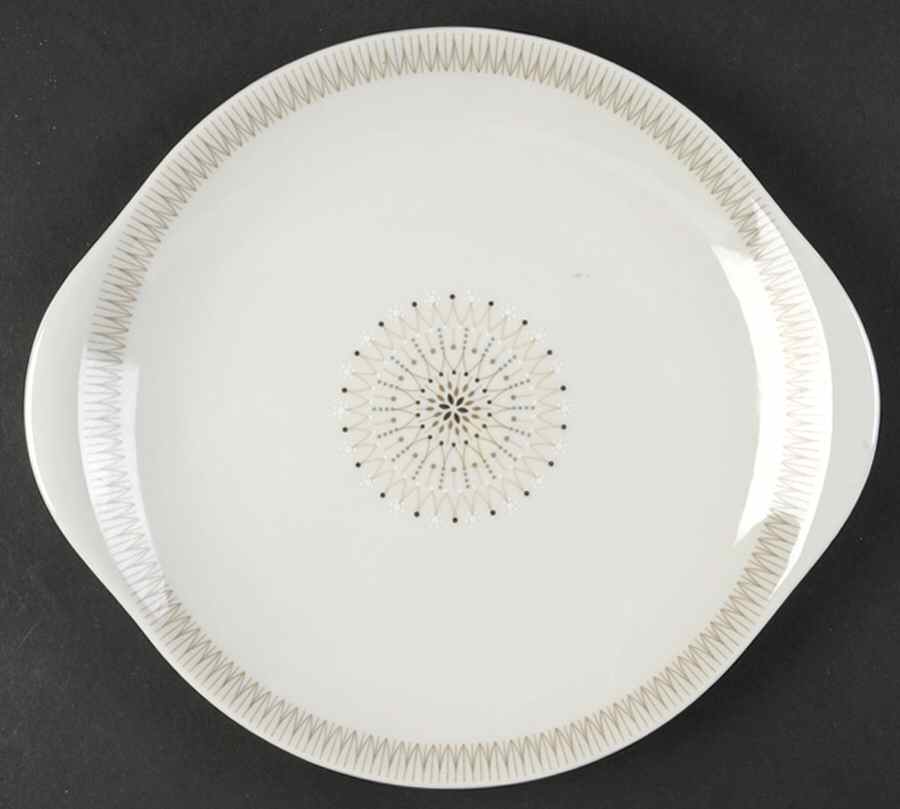 Morning Star Handled Cake Plate by Royal Doulton-1