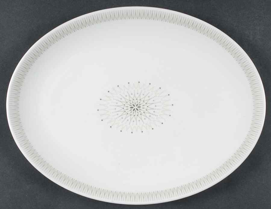 Morning Star 13" Oval Serving Platter by Royal Doulton-1
