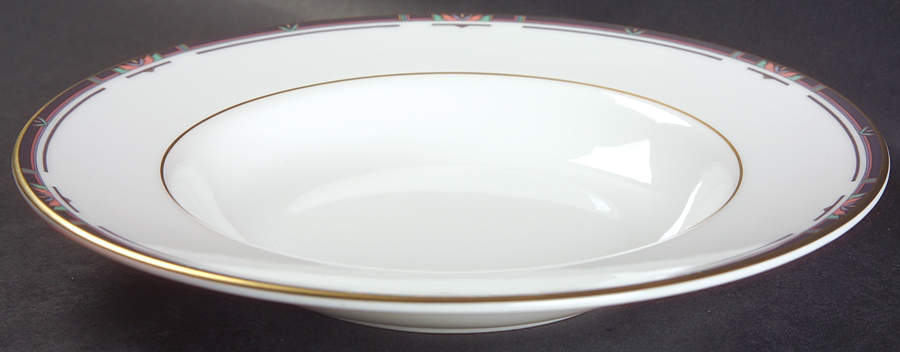 Musicale Large Rim Soup Bowl by Royal Doulton-1