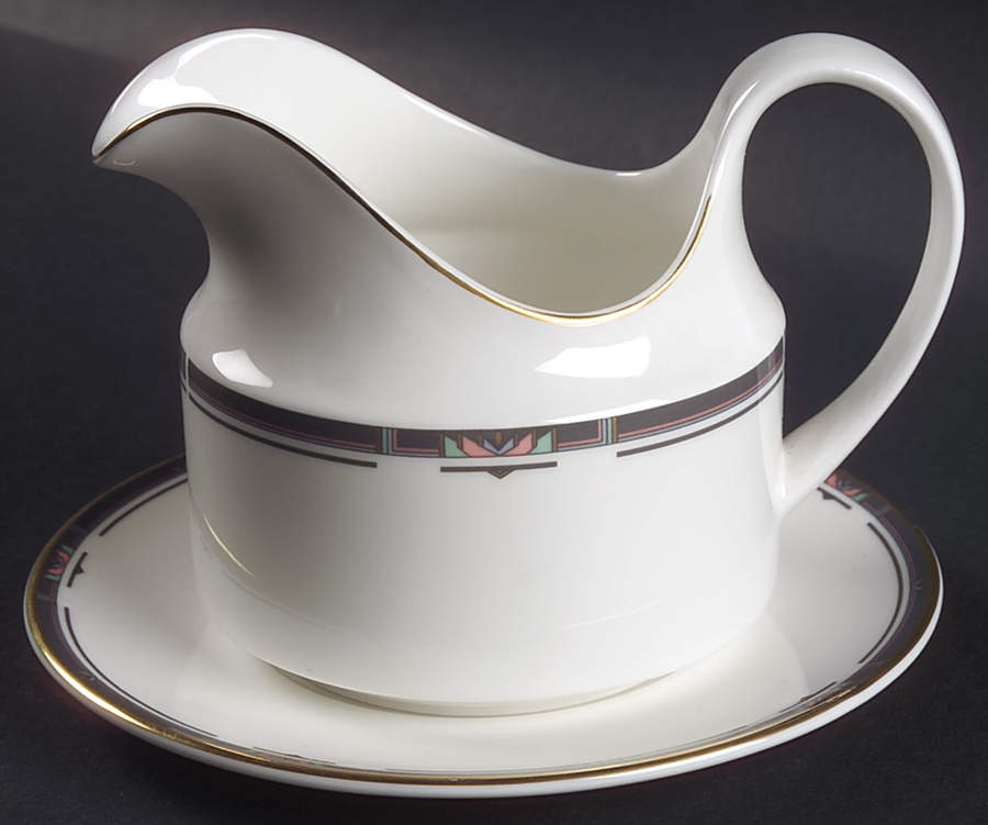 Musicale Gravy Boat & Underplate by Royal Doulton-1