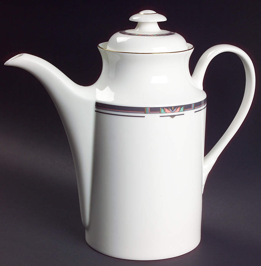 Musicale Coffee Pot & Lid by Royal Doulton-1