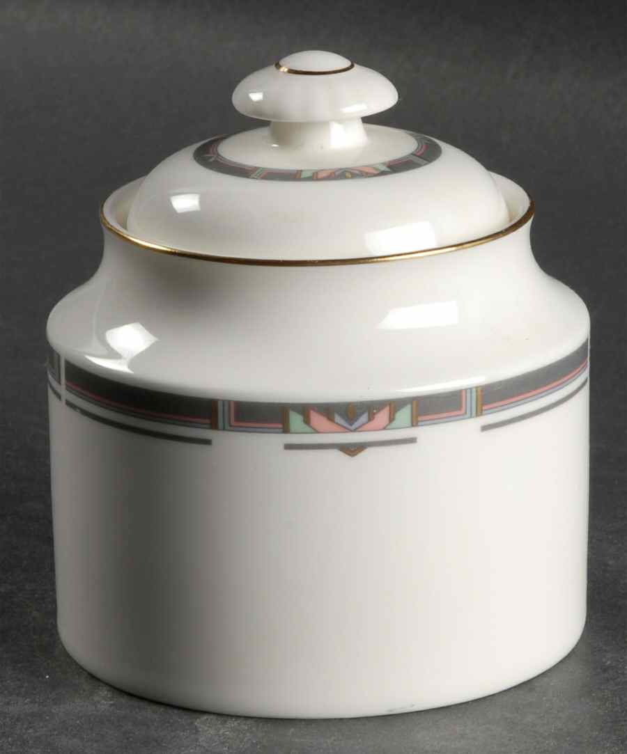 Musicale Sugar Bowl & Lid by Royal Doulton-1