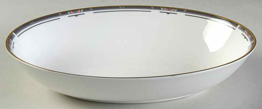 Musicale 9" Oval Vegetable Bowl by Royal Doulton-1