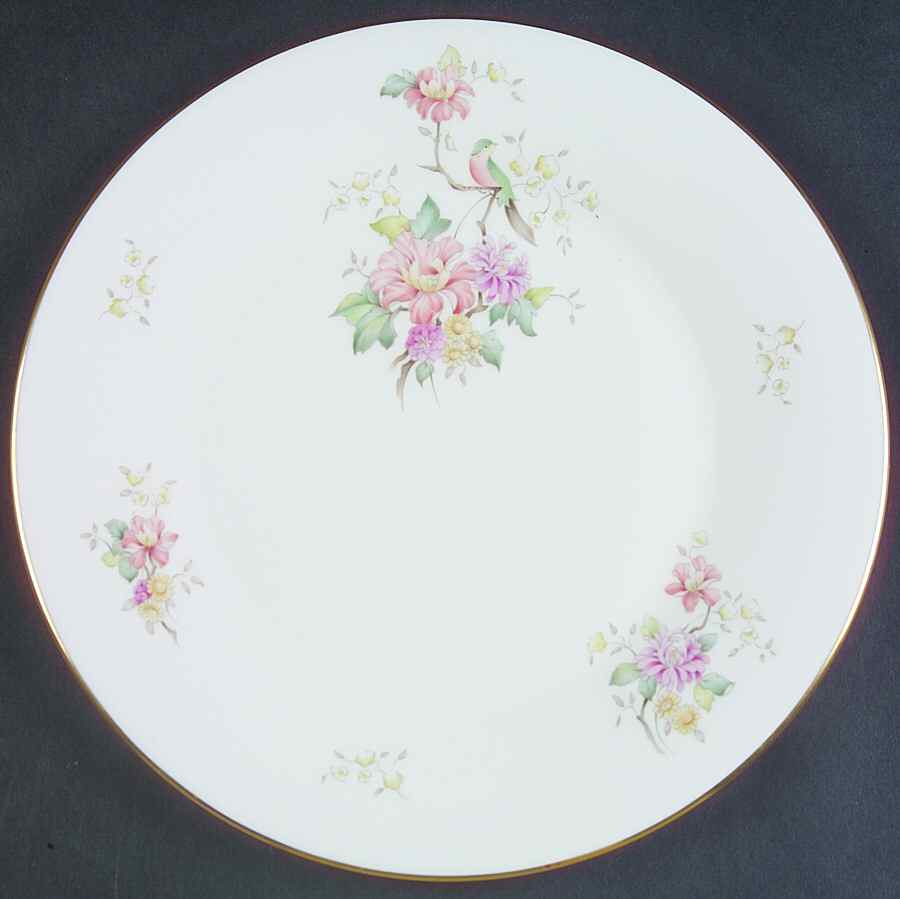 Mystic Dawn Pink Luncheon Plate by Royal Doulton-1