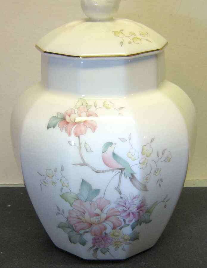 Mystic Dawn Pink Medium Ginger Jar & Lid by Royal Doulton-1