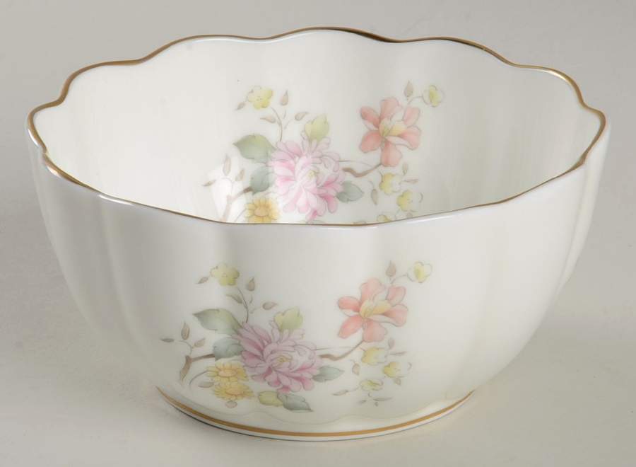 Mystic Dawn Pink Open Sugar Bowl by Royal Doulton-1