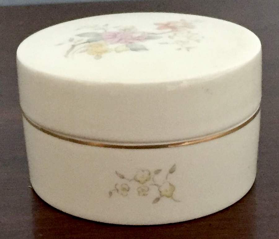 Mystic Dawn Pink Round Box & Lid by Royal Doulton-1