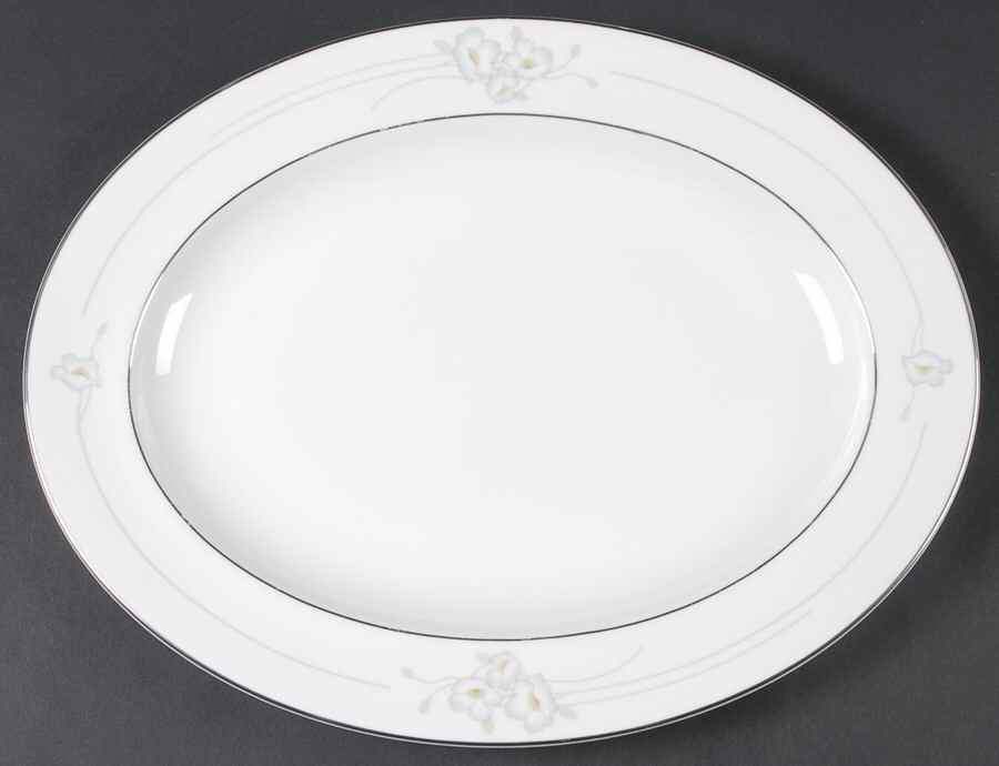 Mystique 13" Oval Serving Platter by Royal Doulton-1