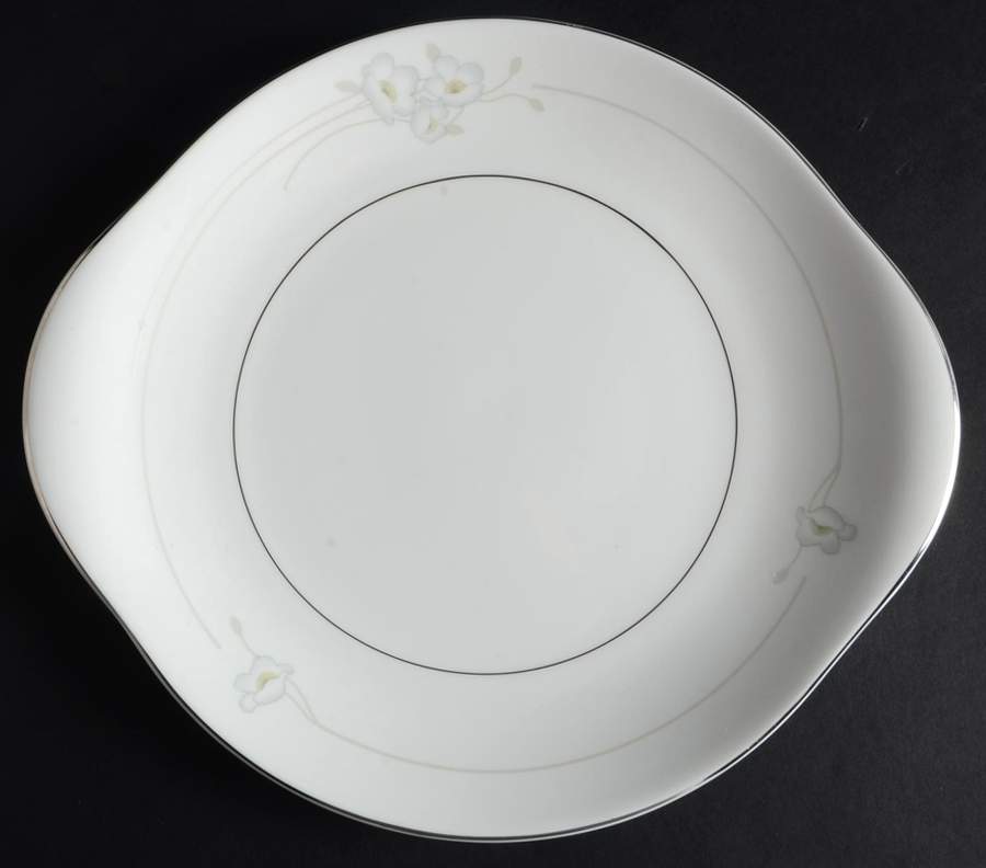 Mystique Handled Cake Plate by Royal Doulton-1