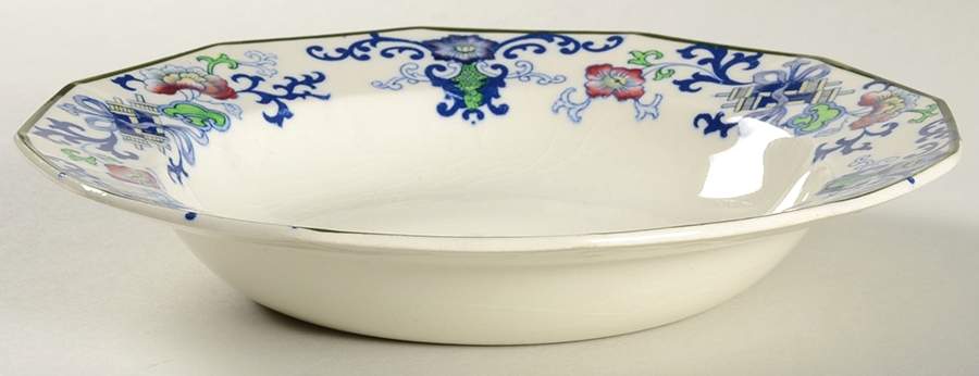 Nankin Rim Soup Bowl by Royal Doulton-1