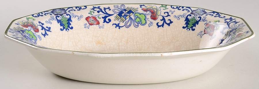 Nankin 10" Oval Vegetable Bowl by Royal Doulton-1