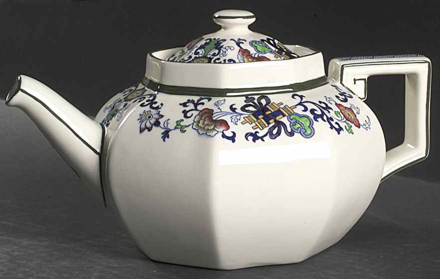 Nankin Teapot & Lid by Royal Doulton-1