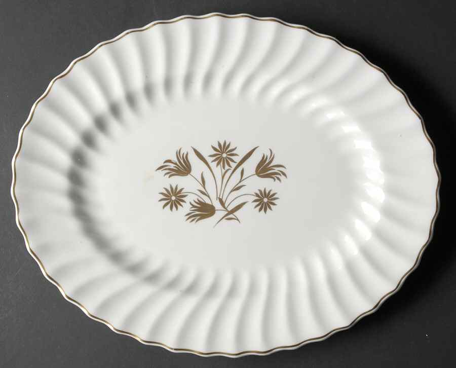 Napier 12" Oval Serving Platter by Royal Doulton-1