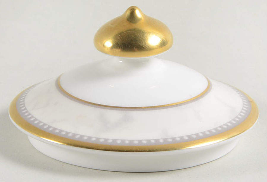 Naples (Gold Trim) Lid for Sugar Bowl by Royal Doulton-1