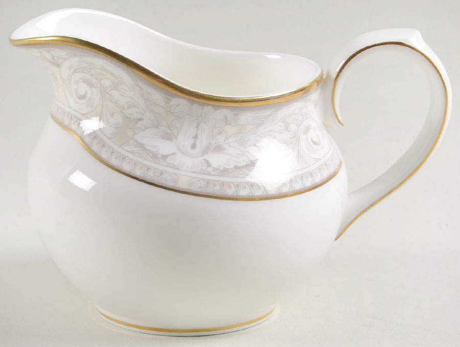 Naples (Gold Trim) Creamer by Royal Doulton-1