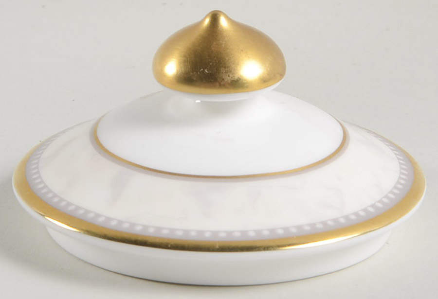 Naples (Gold Trim) Lid for Sugar Bowl by Royal Doulton-1