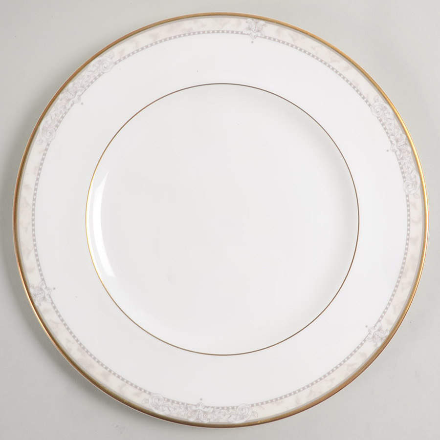 Naples (Gold Trim) Dinner Plate by Royal Doulton-1