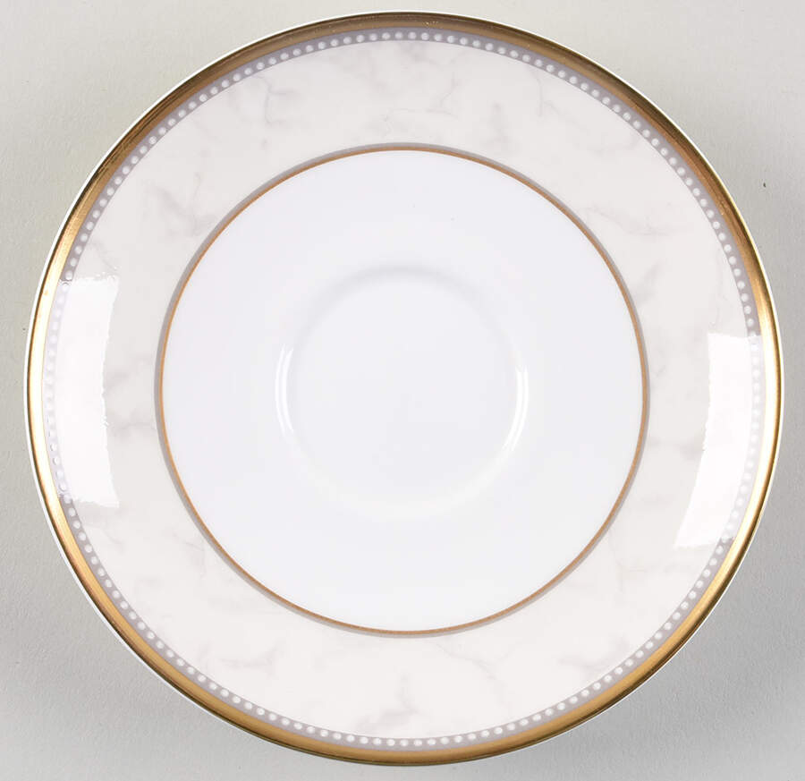 Naples (Gold Trim) Saucer by Royal Doulton-1