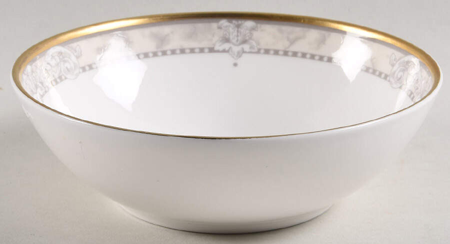 Naples (Gold Trim) Fruit/Dessert (Sauce) Bowl by Royal Doulton-1