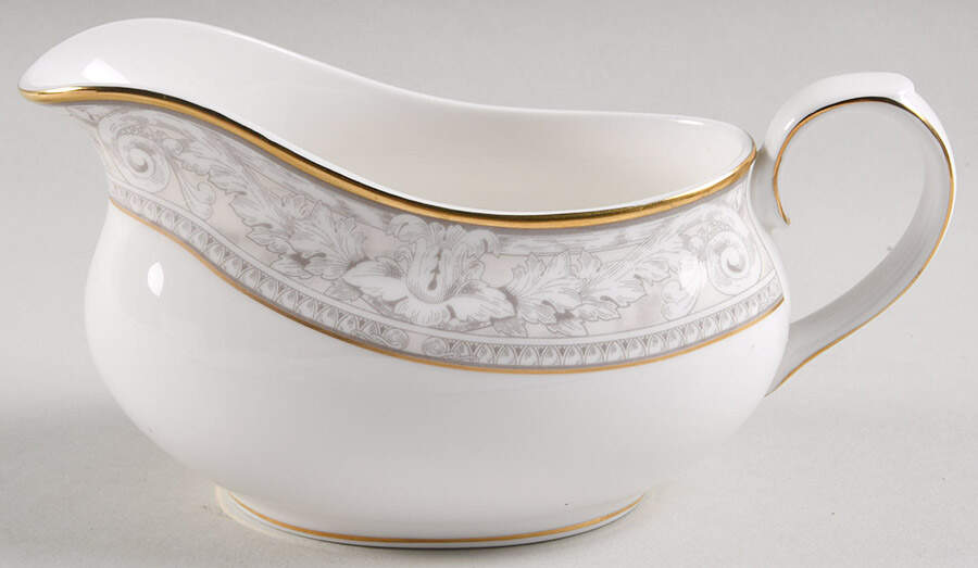 Naples (Gold Trim) Gravy Boat by Royal Doulton-1