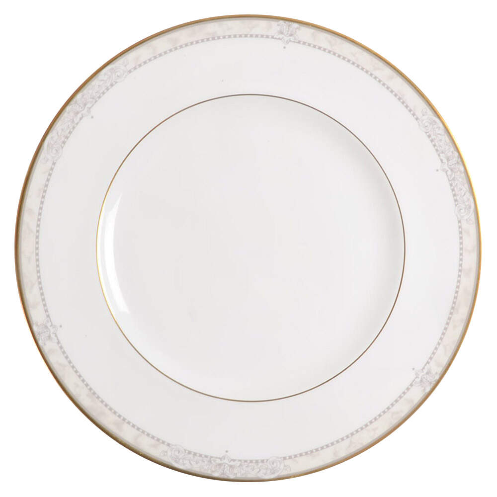 Naples (Gold Trim) Dinner Plate by Royal Doulton-1
