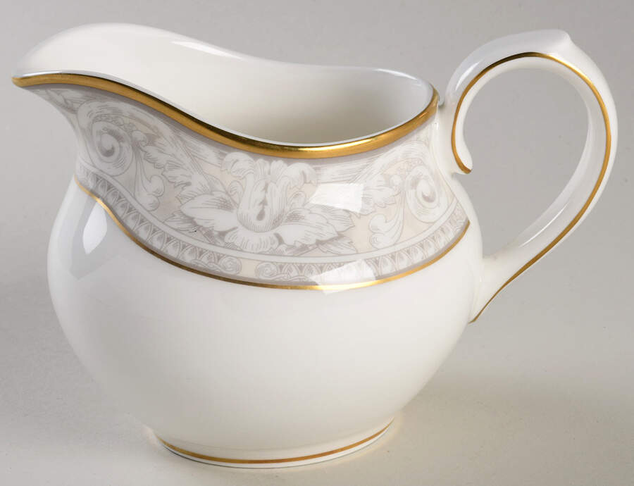 Naples (Gold Trim) Creamer by Royal Doulton-1