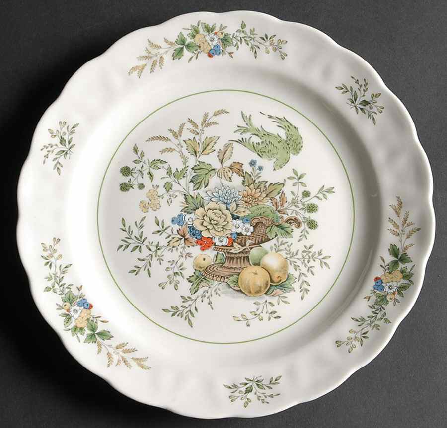 New Hampshire Luncheon Plate by Royal Doulton-1
