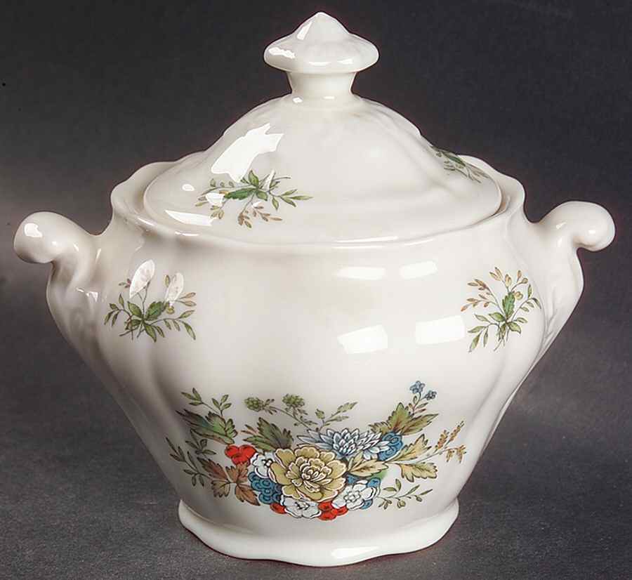 New Hampshire Sugar Bowl & Lid by Royal Doulton-1
