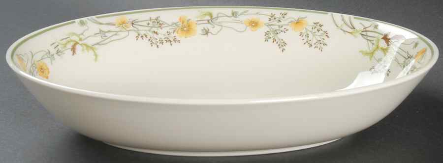 Nicole 9" Oval Vegetable Bowl by Royal Doulton-1