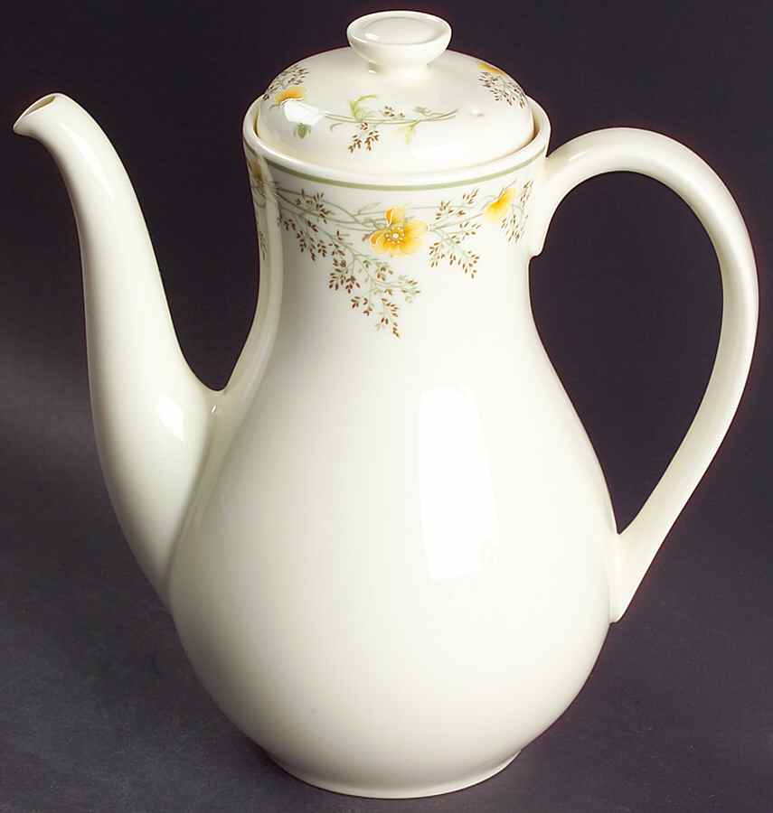 Nicole Coffee Pot & Lid by Royal Doulton-1