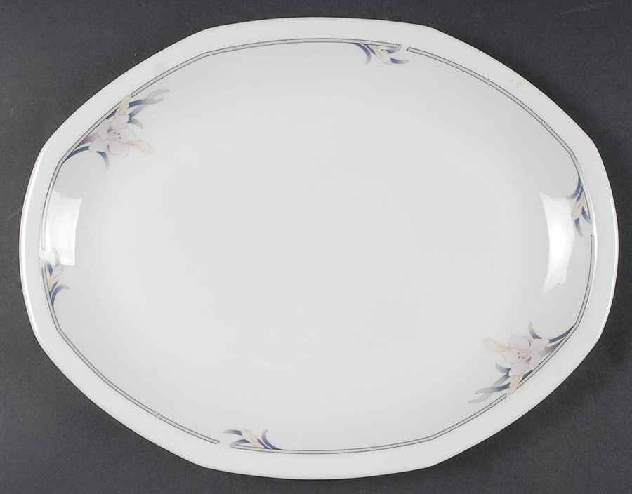 Nimbus 13" Oval Serving Platter by Royal Doulton-1