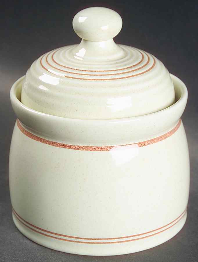 Nutmeg Sugar Bowl & Lid by Royal Doulton-1