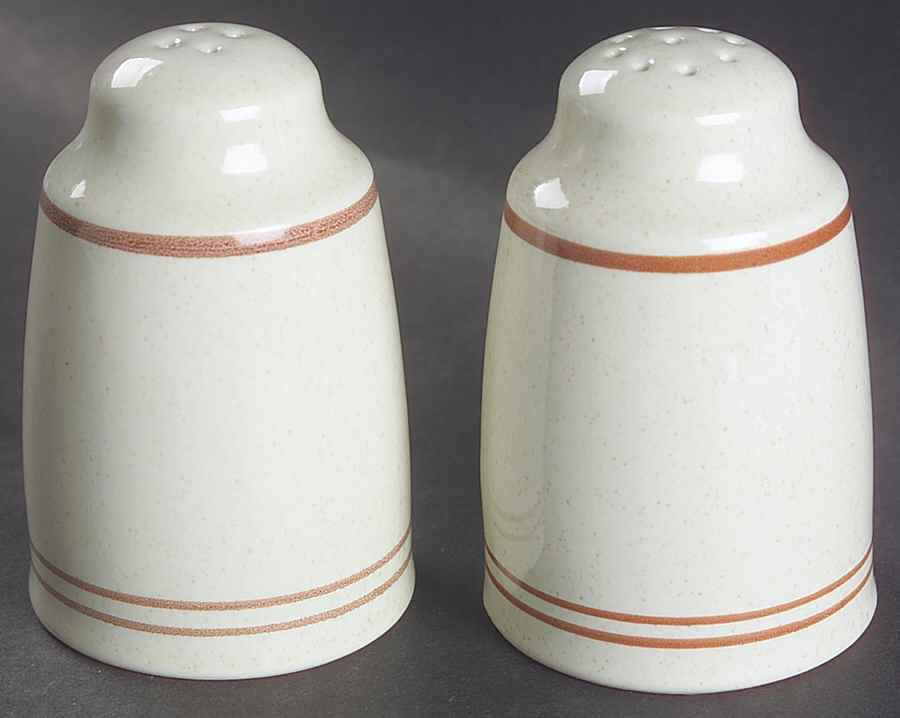 Nutmeg Salt & Pepper Set by Royal Doulton-1