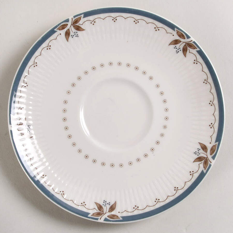 Old Colony Saucer by Royal Doulton-1