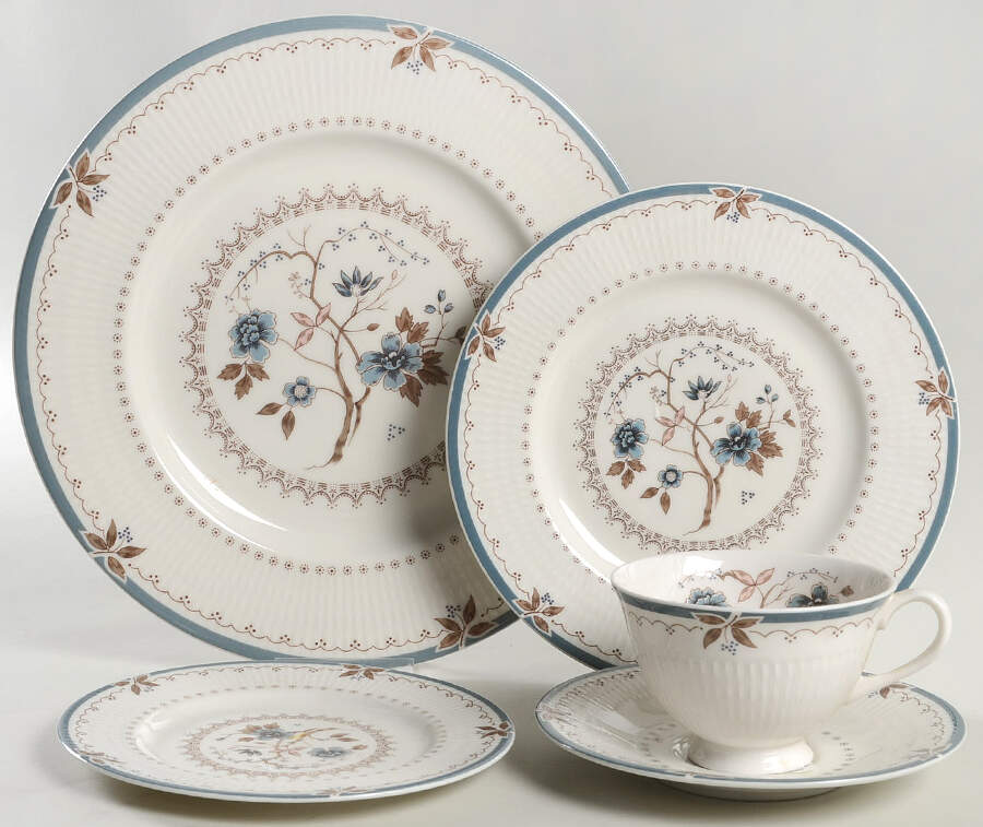 Old Colony 40 Piece Estate Set by Royal Doulton-1